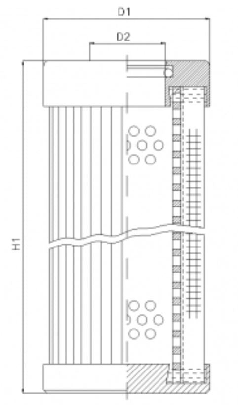 WT1911 hydraulic filter element