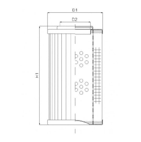 WT1990 hydraulic filter element