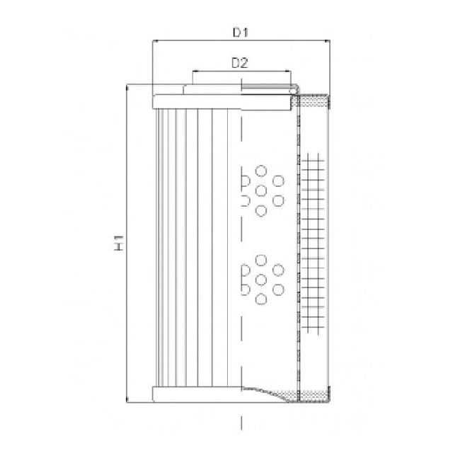 WT1990 hydraulic filter element