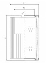 WT563 hydraulic filter element