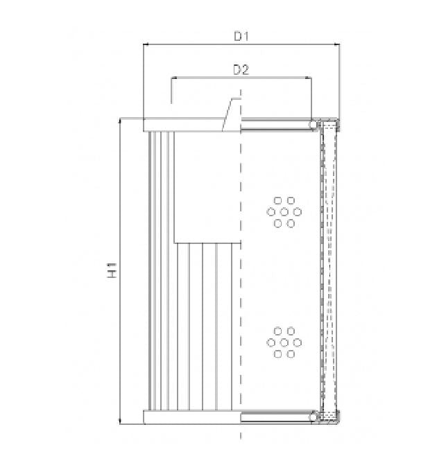 WT566 hydraulic filter element