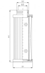 WT994 hydraulic filter element