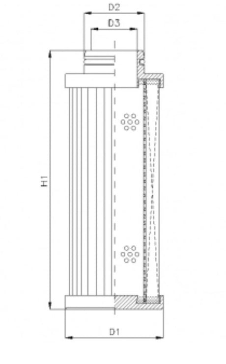 WT994 hydraulic filter element