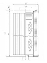 WX144 air filter element
