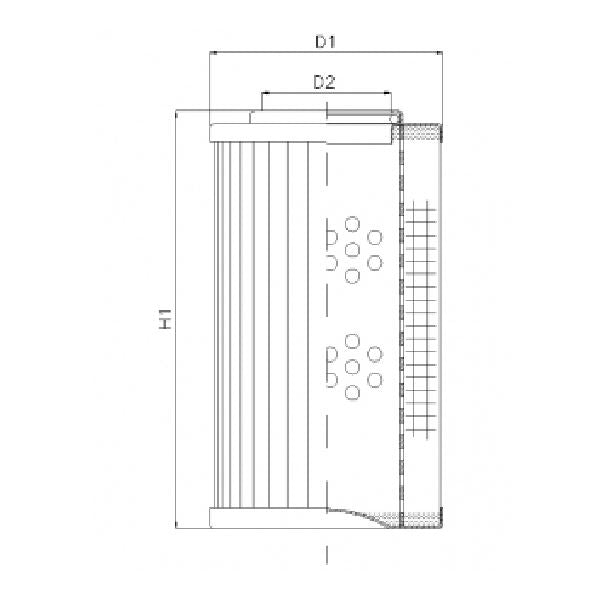 WX402 hydraulic filter element