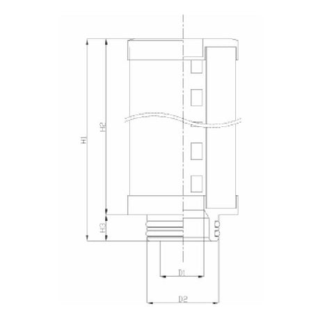 WX447 hydraulic filter element