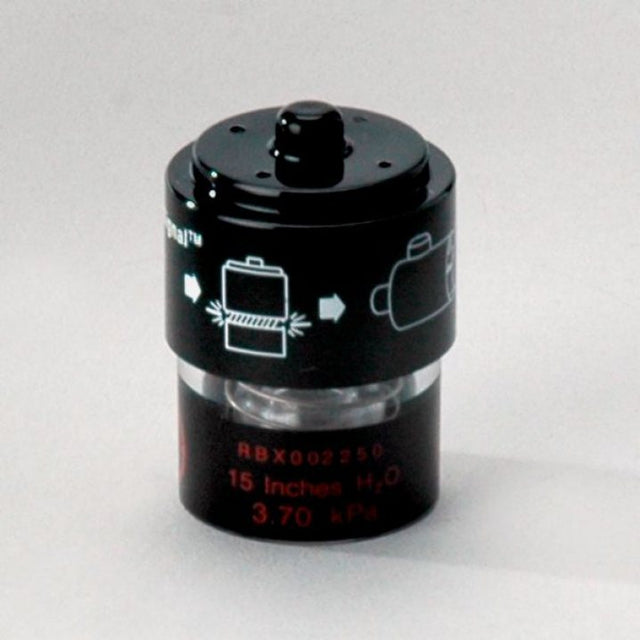 X002250 service indicator (visual) 37 mbar