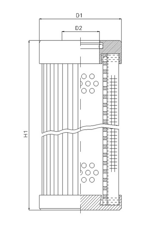 XD063G06B/ESD hydraulic filter element