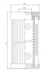 XD063G10B/4 hydraulic filter element