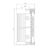 XD063T60B hydraulic filter element