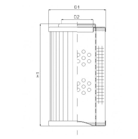 XD160T10A hydraulic filter element