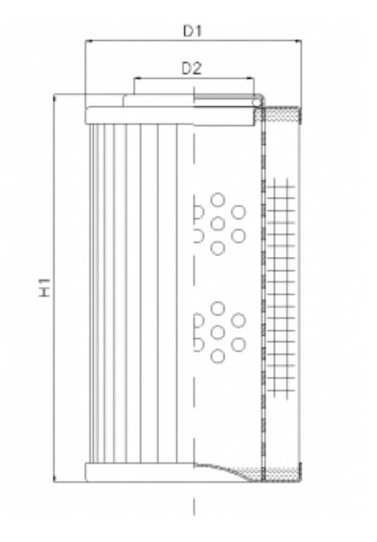 XD160T400A hydraulic filter element