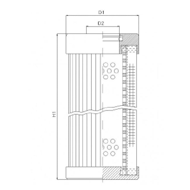 XD250T60B hydraulic filter element