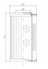 XD400T10A hydraulic filter element