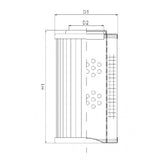 XD400T60AV hydraulic filter element