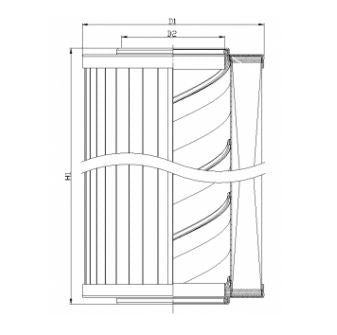 XR040C10V0 hydraulic filter element