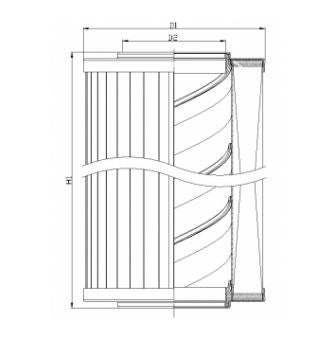 XR040G01B0 hydraulic filter element