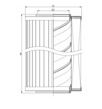 XR040G03B0 hydraulic filter element