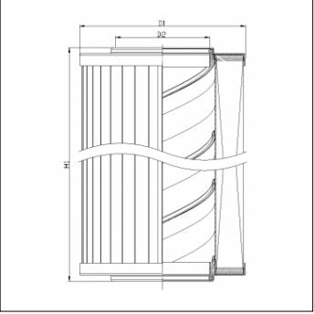 XR040G06B0/ESD hydraulic filter element