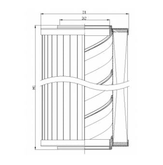 XR040G15B0 hydraulic filter element