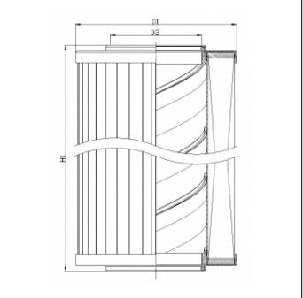 XR040G25V0 hydraulic filter element