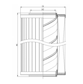 XR040T10B0 hydraulic filter element