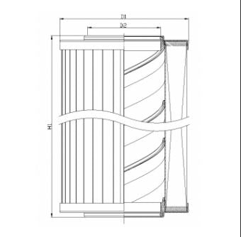 XR040T10V0 hydraulic filter element