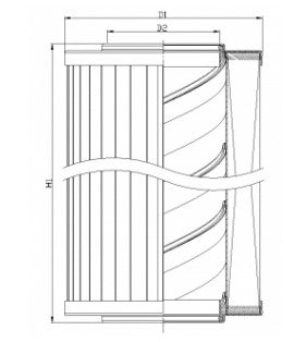 XR063G03B0 hydraulic filter element