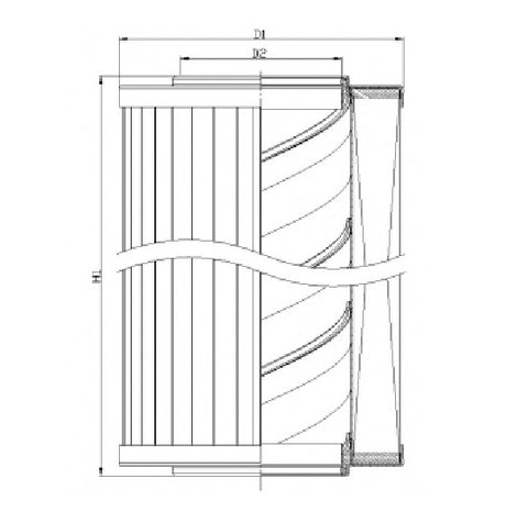 XR100G25B0/ESD hydraulic filter element
