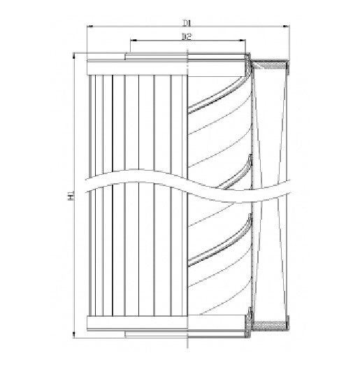 XR100G40V0 hydraulic filter element