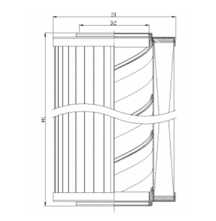 XR100T25V0 hydraulic filter element