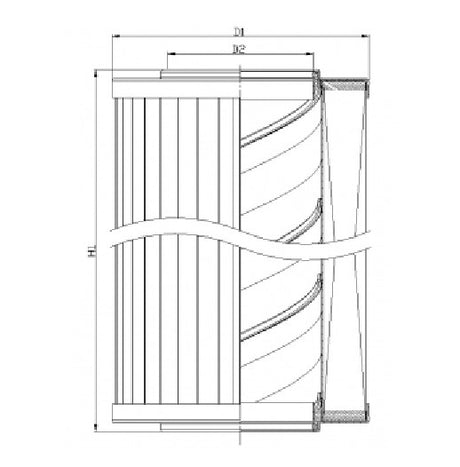 XR160G06B0/ESD hydraulic filter element