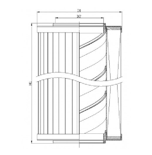 XR160G06B0/ESD hydraulic filter element