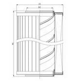 XR160GW06B0 hydraulic filter element