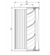 XR400G10V0 hydraulic filter element
