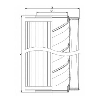 XR630C10B0 hydraulic filter element