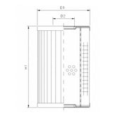 XR630G10V0 hydraulic filter element
