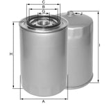 ZP27E1 oil filter spin-on