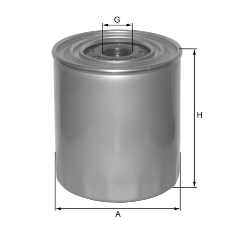 ZP3076 air filter spin-on