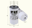 ZP3088F fuel filter spin-on