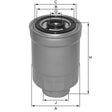 ZP3163AFMB fuel filter spin-on