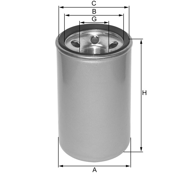 ZP3188MG oil filter (spin-on)