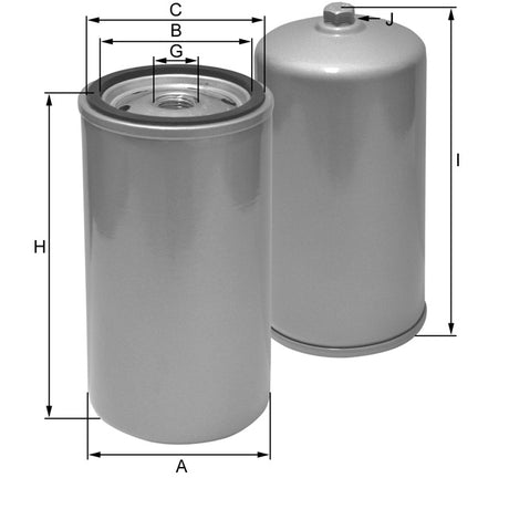 ZP3202FMB fuel filter spin-on