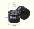 ZP3228A oil filter spin-on