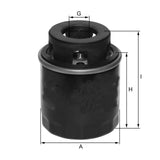 ZP3250MG oil filter element