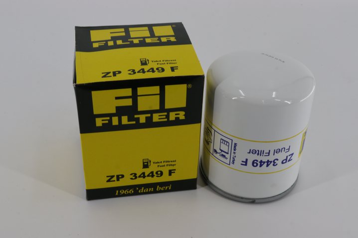 ZP3449F fuel filter spin-on