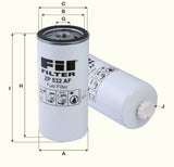 ZP532AF fuel filter spin-on