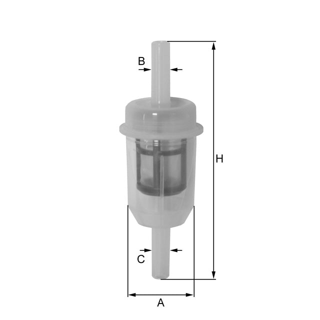 ZP8016FP fuel filter in-line