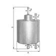 ZP8028FL fuel filter in-line