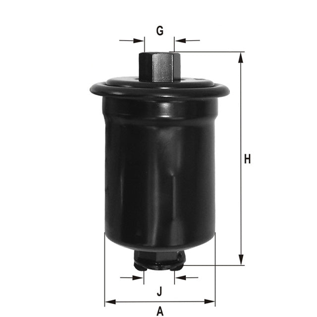 ZP8055FM fuel filter in-line